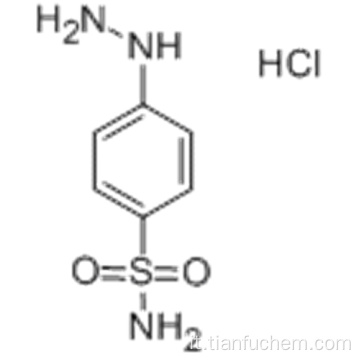 4-idrazinobenzene-1-solfonammide cloridrato CAS 17852-52-7